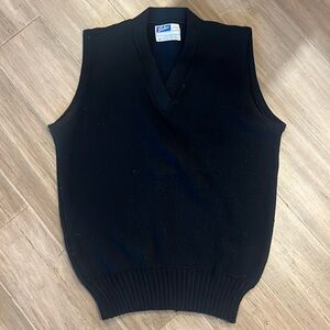 Vintage Dehen V-neck Sweater Vest M